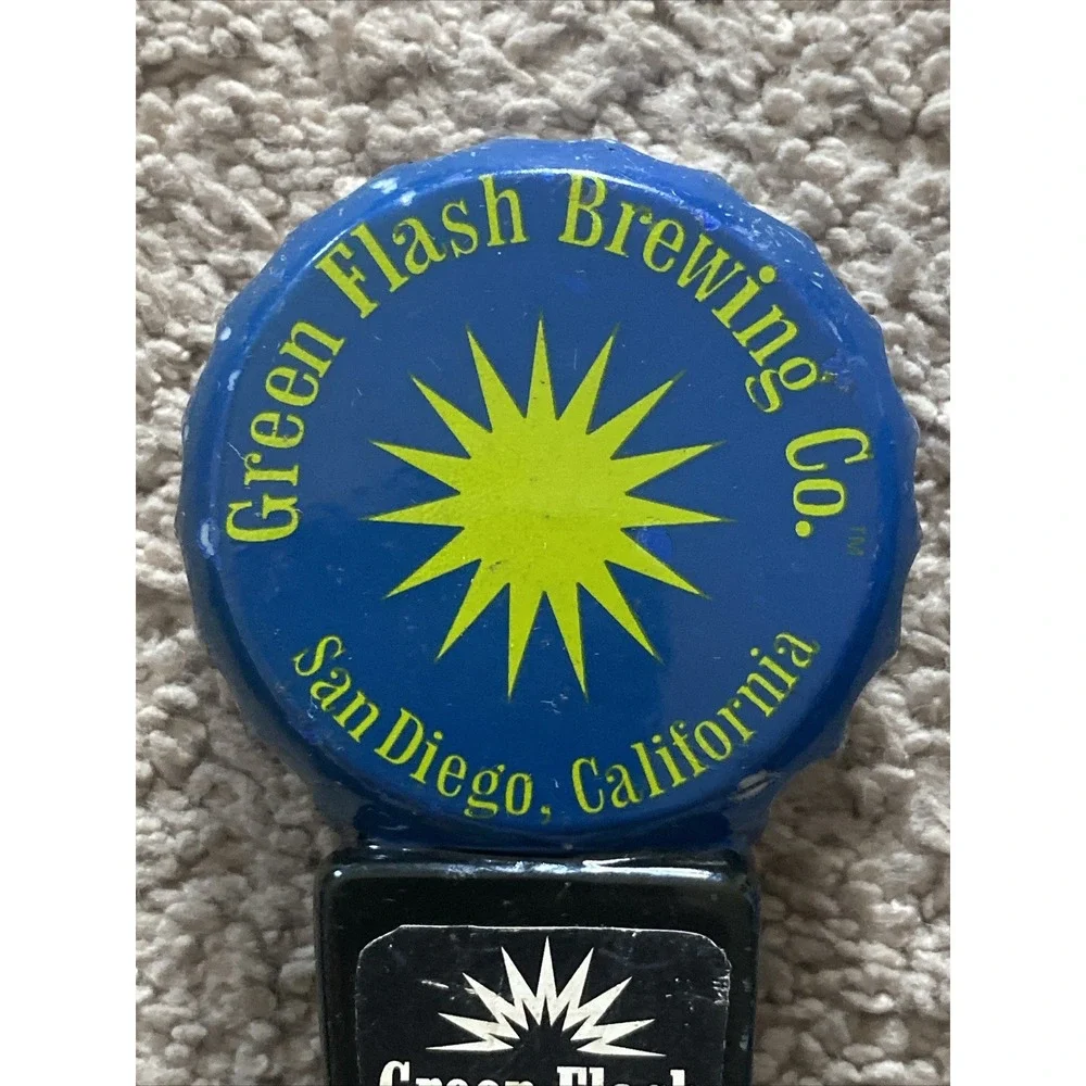 Green Flash Brewing San Diego, California Le Freak Beer Tap Handle